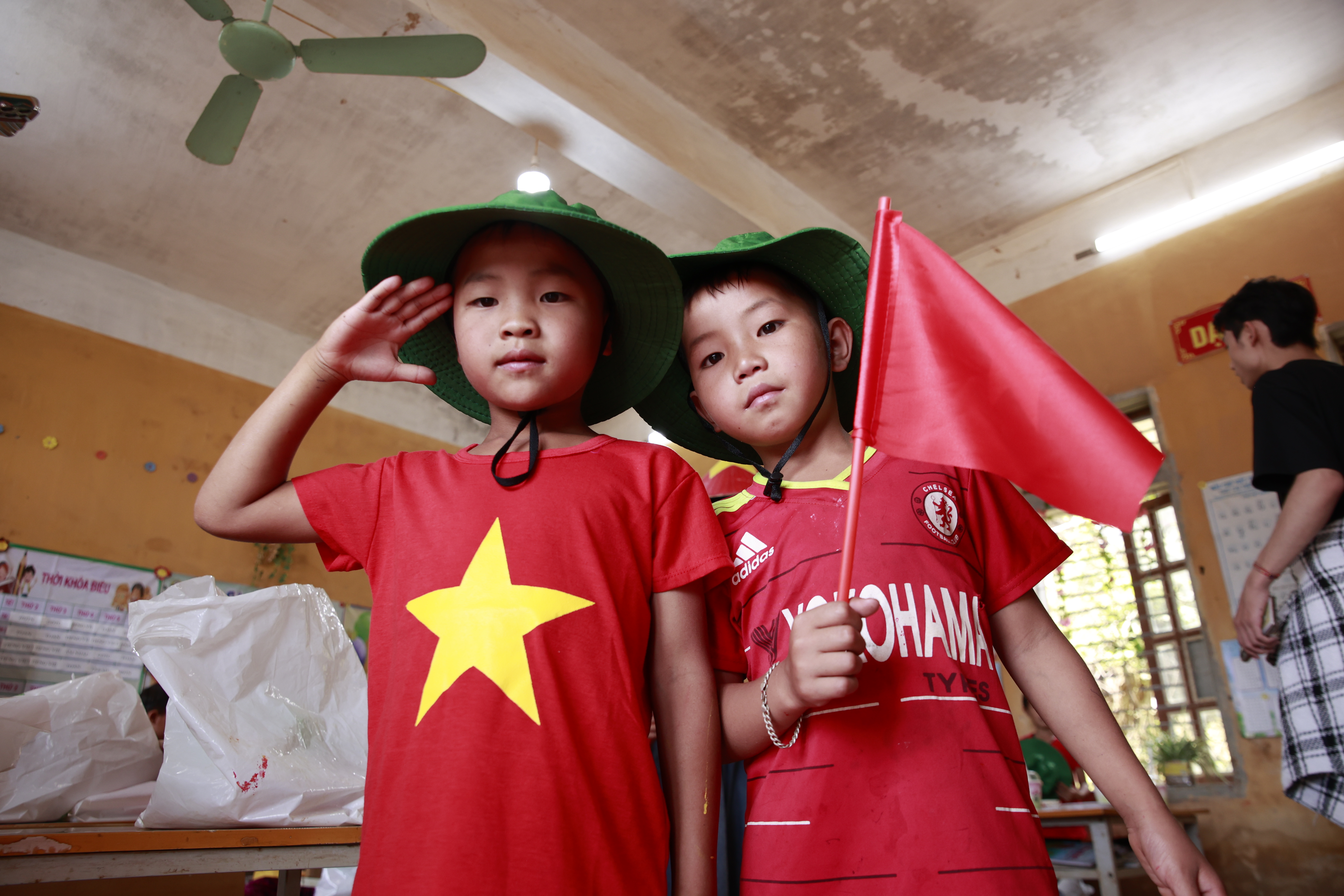 Cảm ơn vì đã cho chúng em được lớn lên trong hòa bình